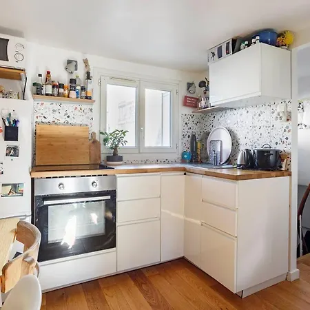 Sunny And Flat With A Cute Cat Apartment Paris