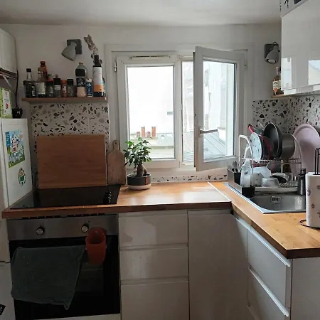 Sunny And Flat With A Cute Cat Apartment Paris